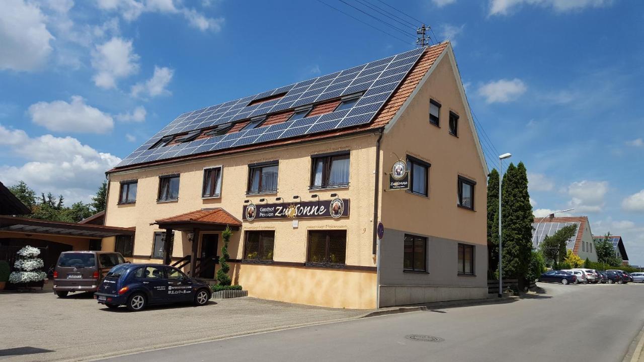 Landgasthof Zur Sonne Диллинген-ан-дер-Донау Экстерьер фото